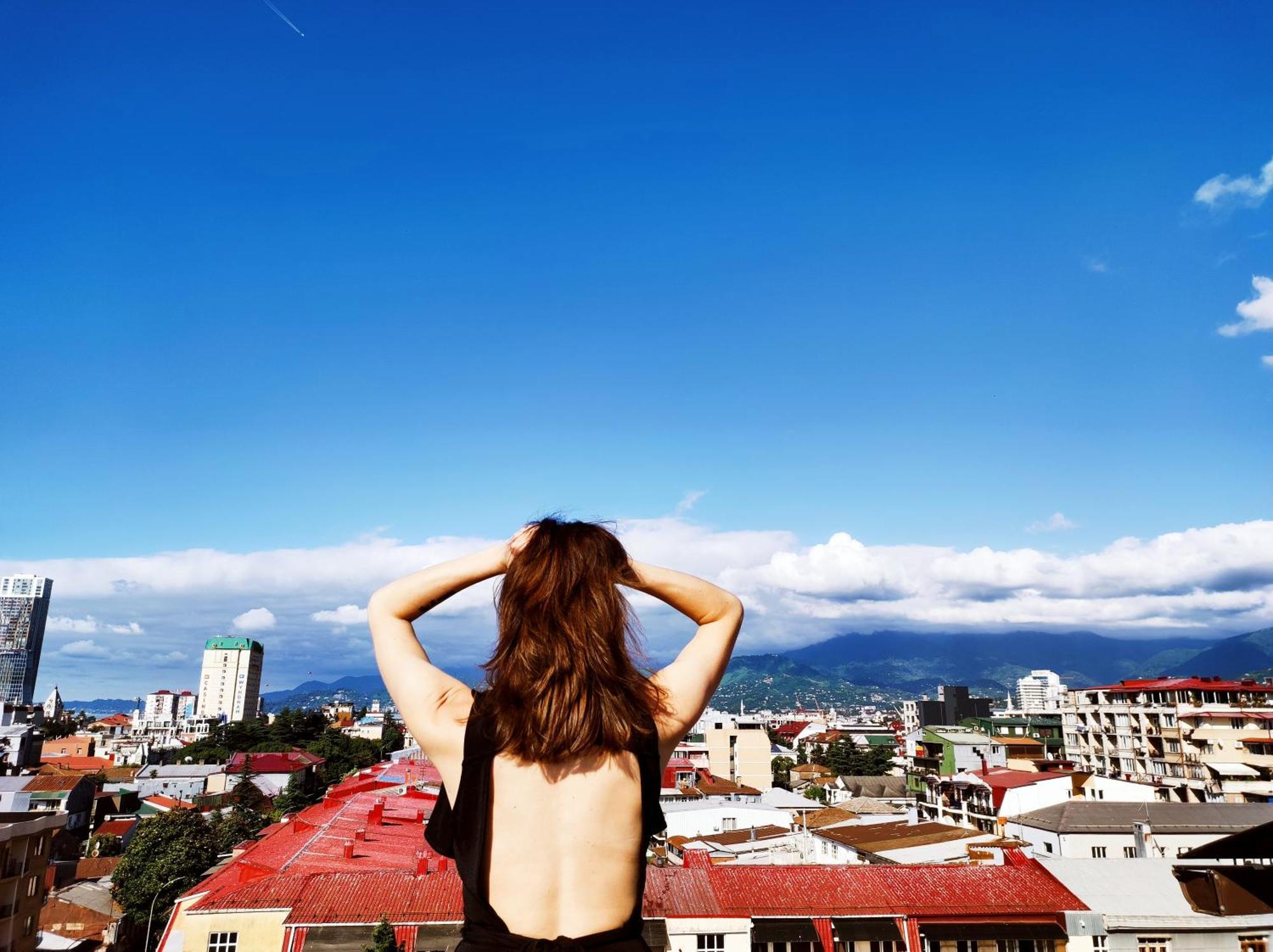 Panorama Hotel Batumi Esterno foto